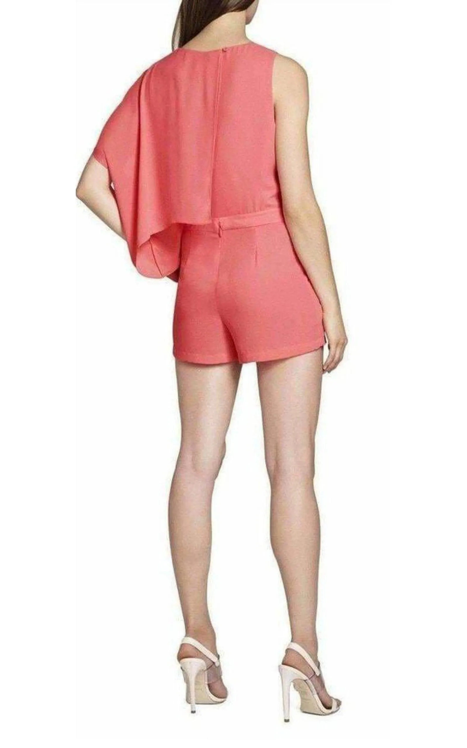 Ambrose Asymmetrical Pleated Romper