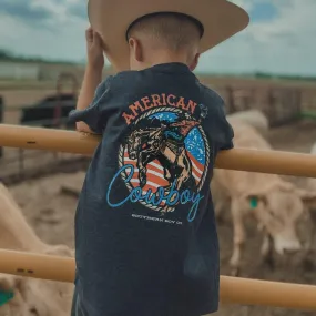 American Cowboy Short Sleeve Kids Tee