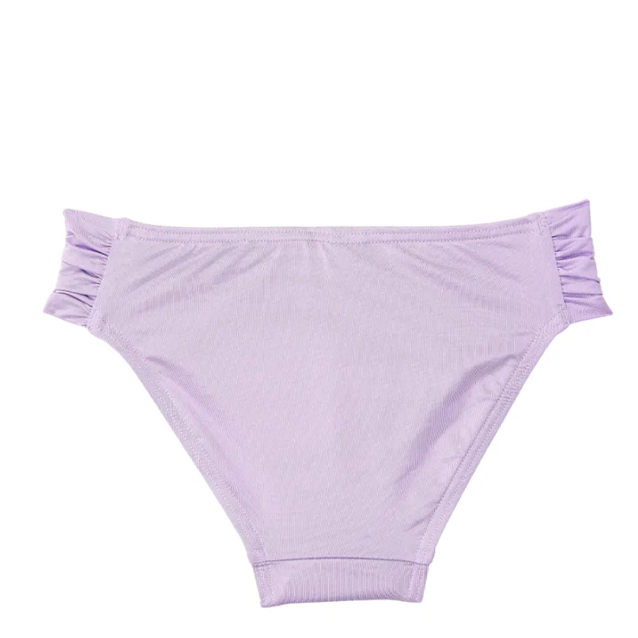 Aqua Blu Jr Gathered Side Brief AG2257SS - Stepping Stones Lilac