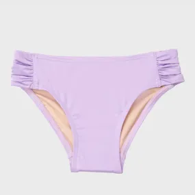 Aqua Blu Jr Gathered Side Brief AG2257SS - Stepping Stones Lilac