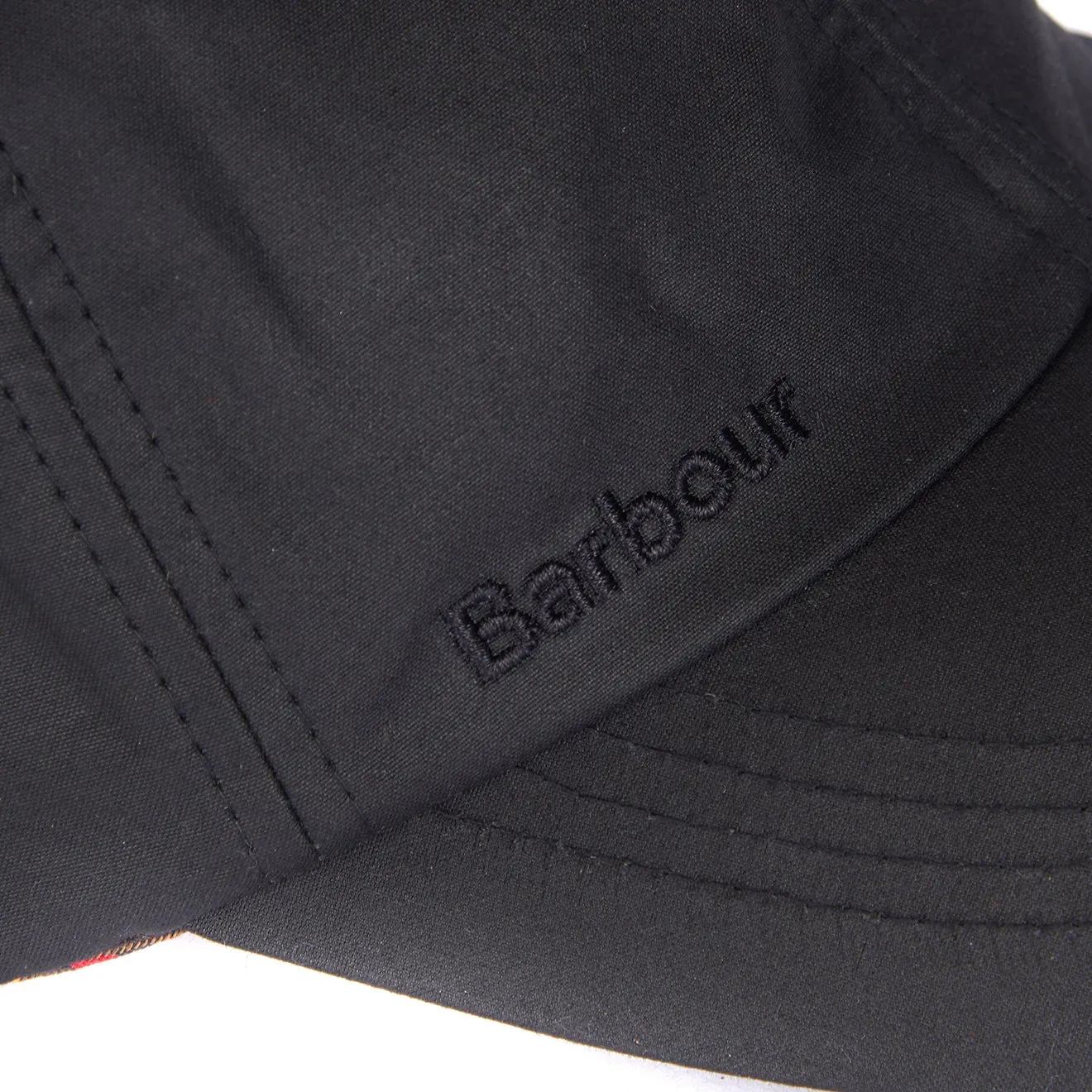 Barbour Prestbury Sports Wax Cap Black