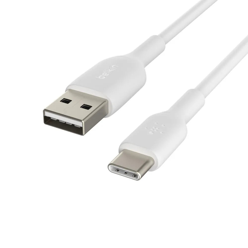 Belkin Boost Charge 1 Meter USB-C to USB-A Cable - White