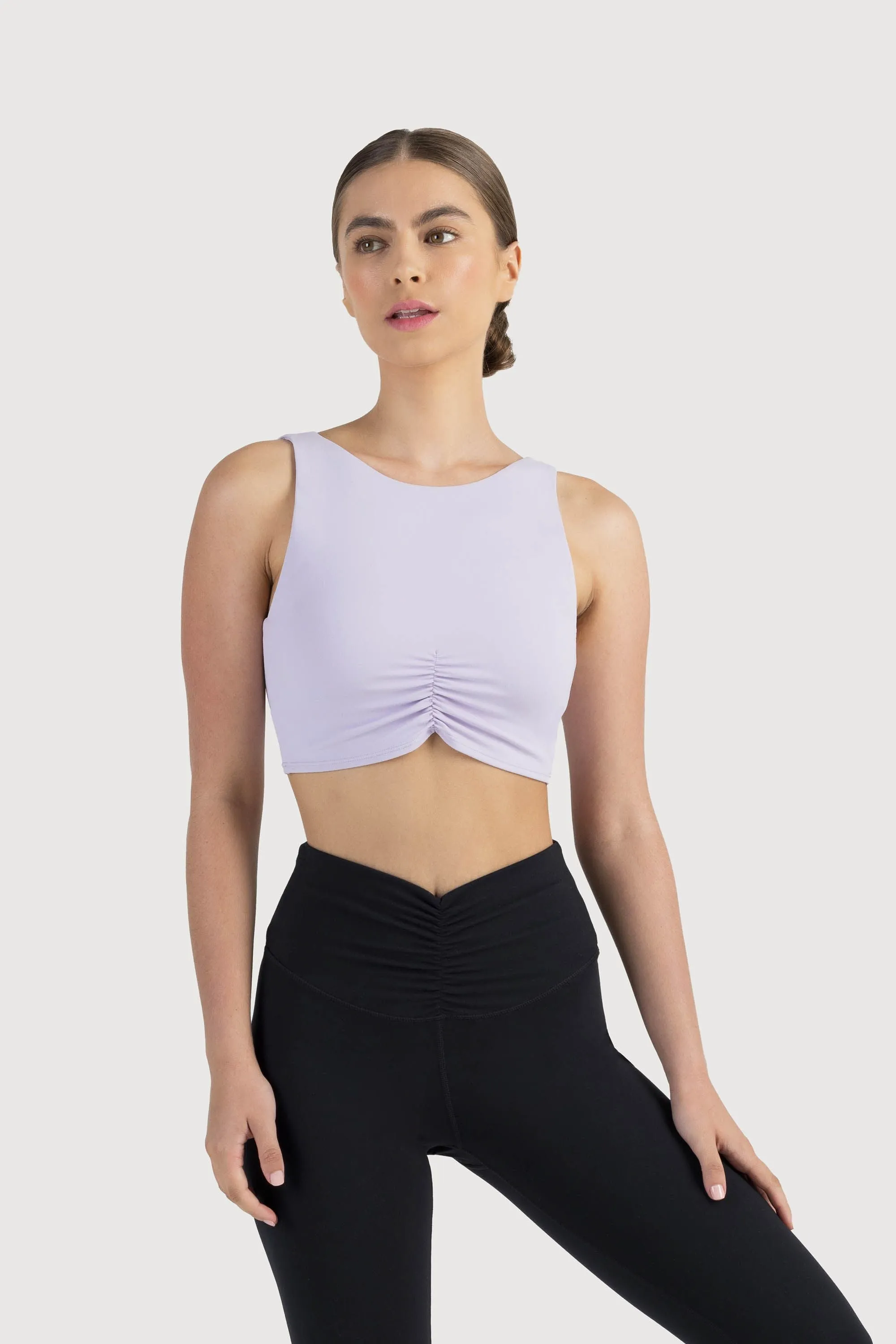 Bloch Technique Scrunch Hem Crop