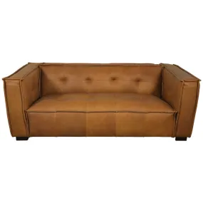 Brio Cognac Leather Sofa