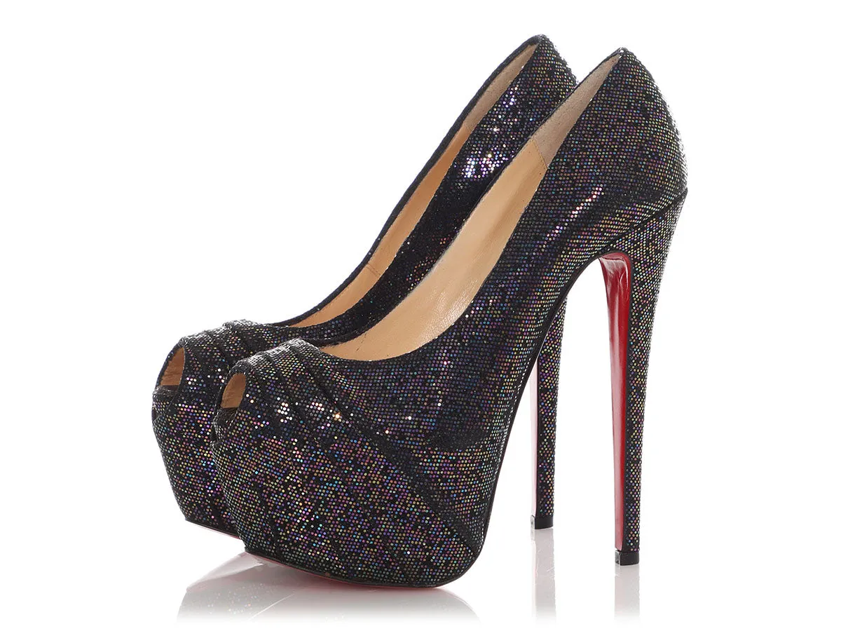 Christian Louboutin Multicolor Highness Platform Pumps