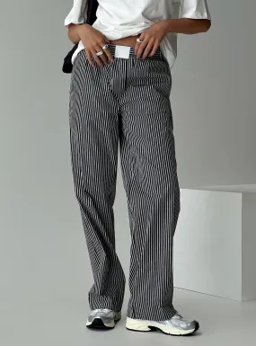 Cobain Pants Onyx Stripe