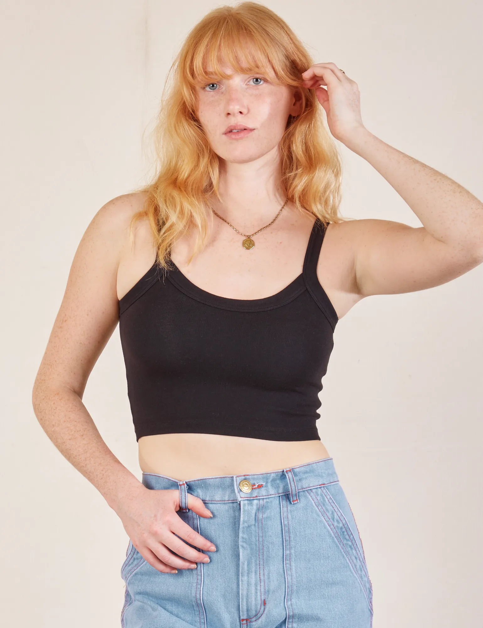 Cropped Cami - Basic Black