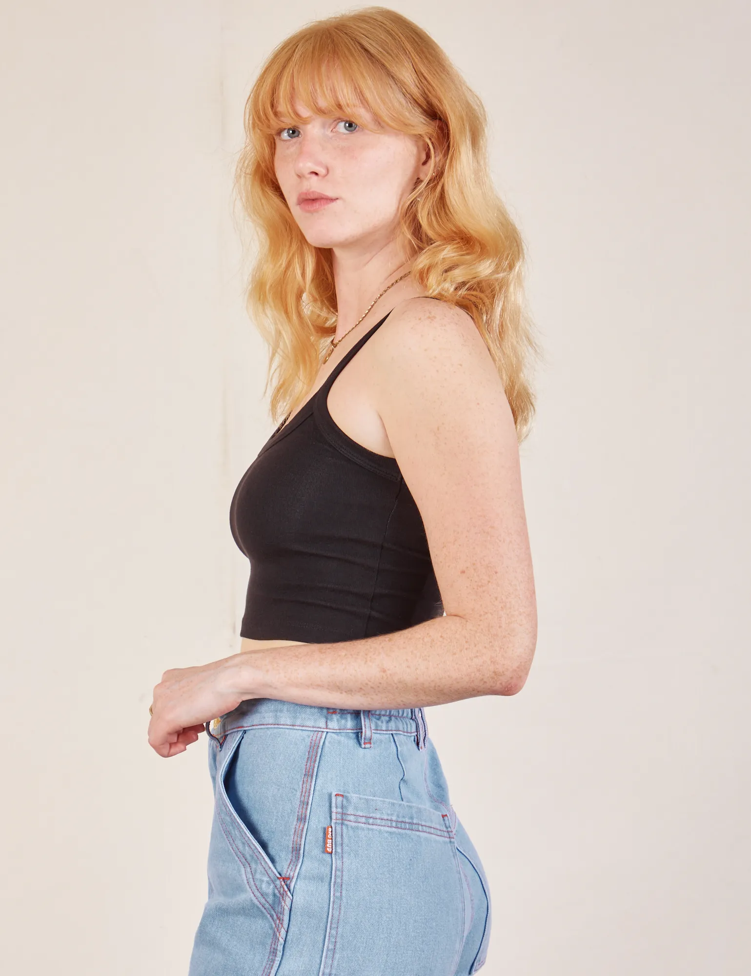 Cropped Cami - Basic Black