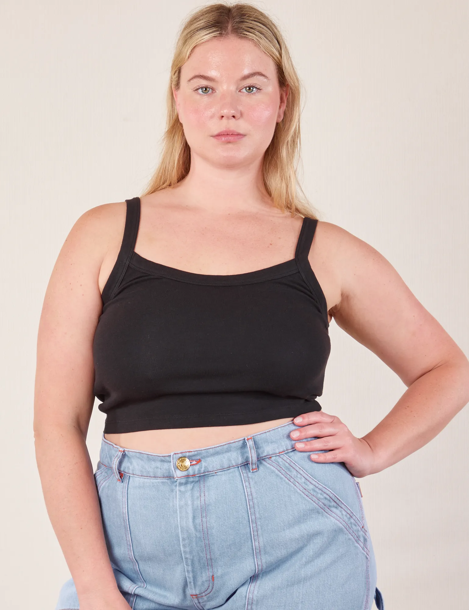 Cropped Cami - Basic Black