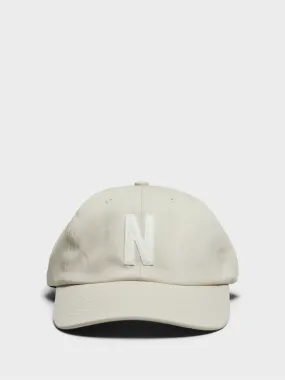 Felt N Twill Sports Cap in Marble White