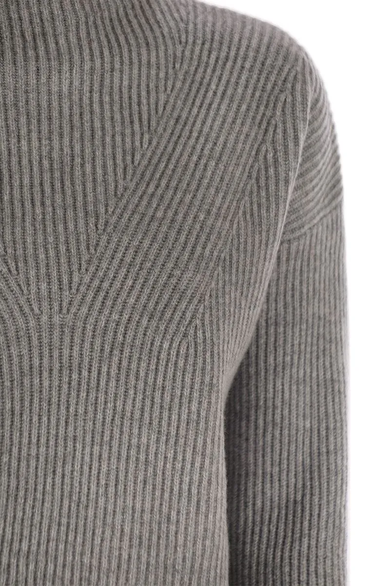 GOLIA - WOOL AND CASHMERE TURTLENECK SWEATER