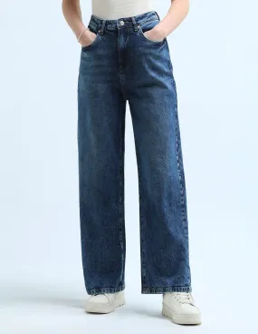 High Rise Wide Leg Jeans