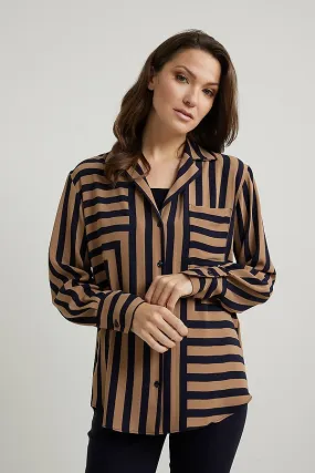 Joseph Ribkoff Striped Blouse