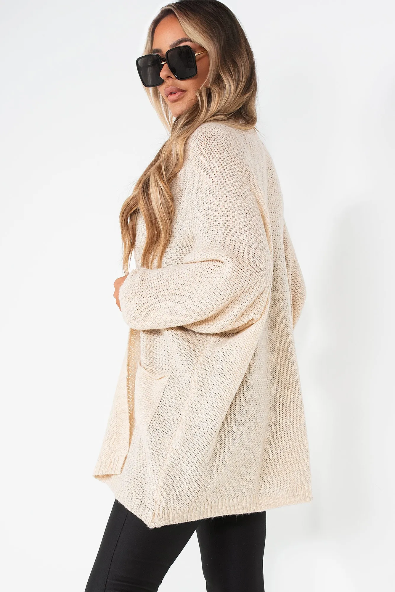 Karina Stone Knit Cardigan