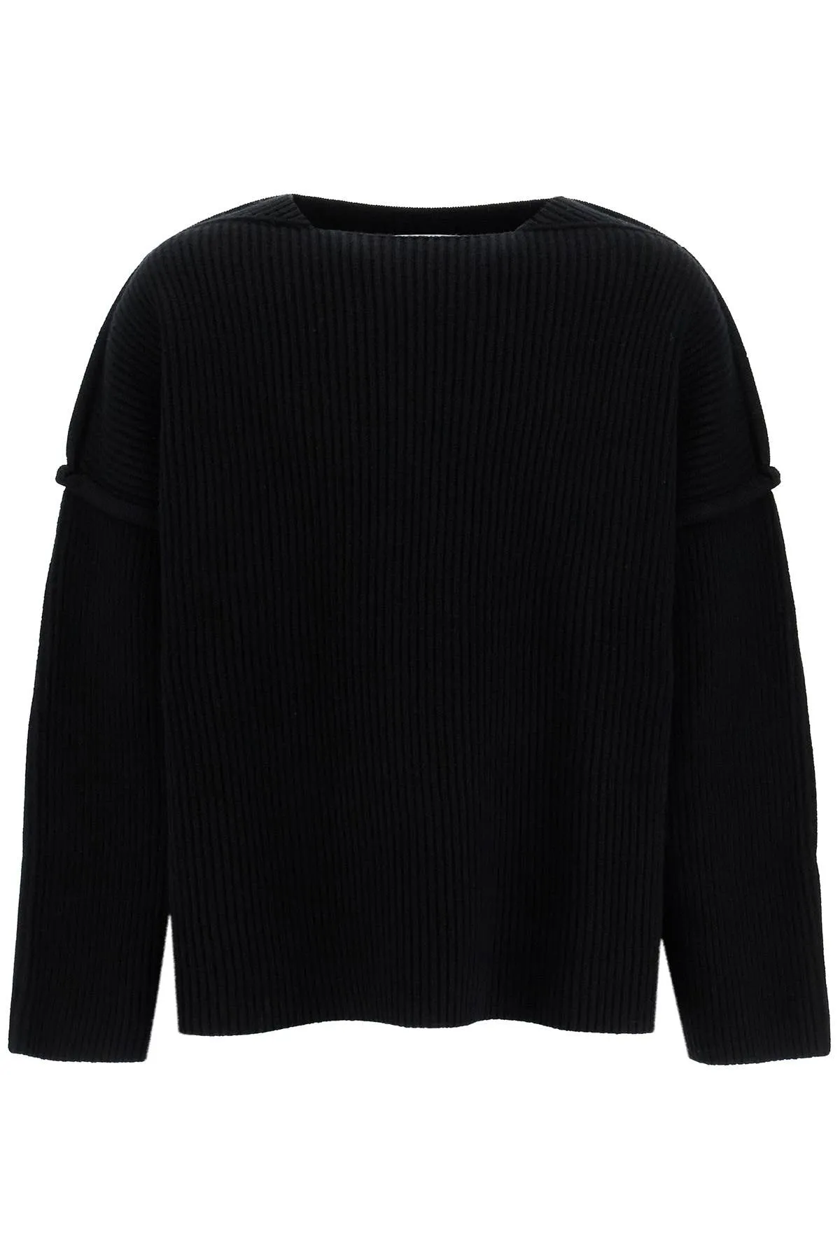 OVERSIZED RIBBED WOOL PUL