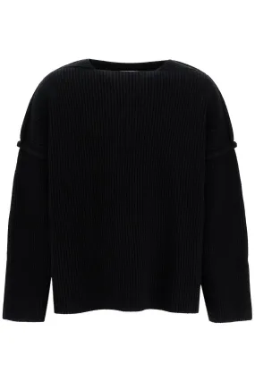 OVERSIZED RIBBED WOOL PUL