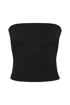 Ritts Strapless Top in Stretch Cupro