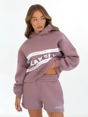 Serena Oversized Hoodie - Dusty Pink