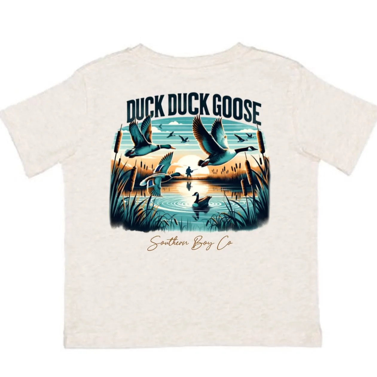 (SHORT) Morning Goose Hunt Short Sleeve Kids Tee