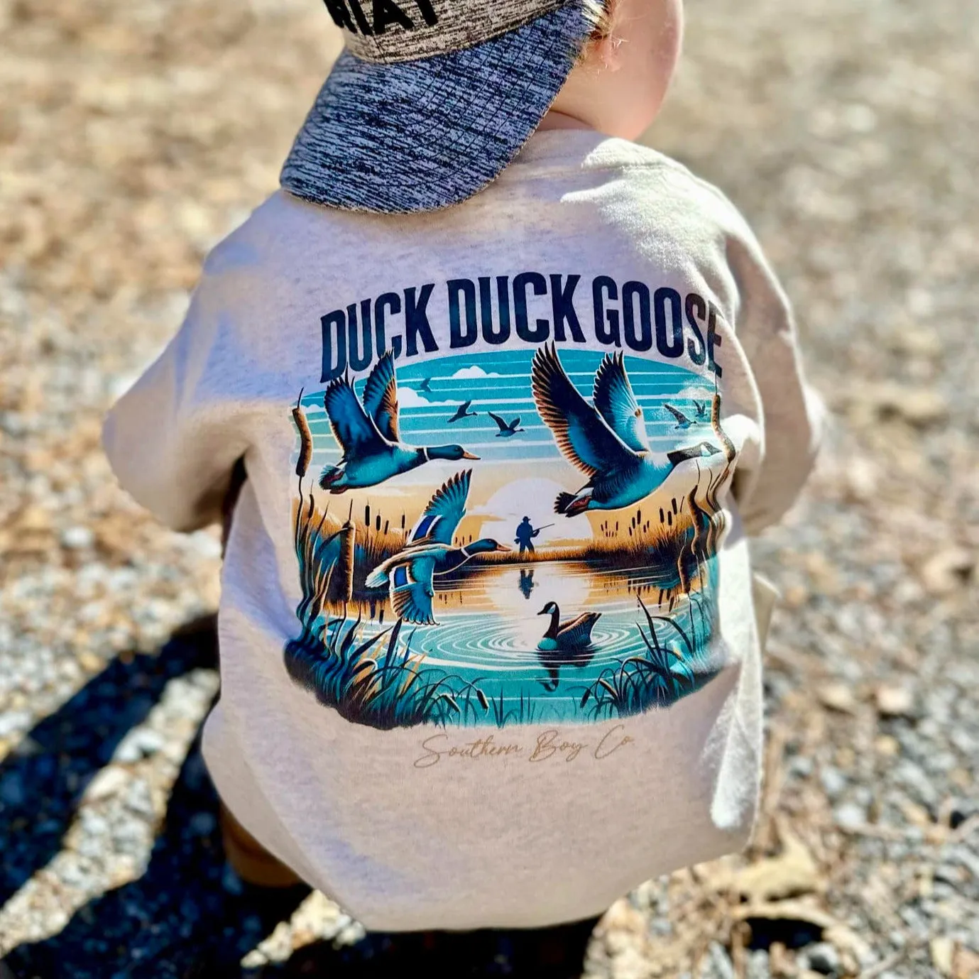 (SHORT) Morning Goose Hunt Short Sleeve Kids Tee