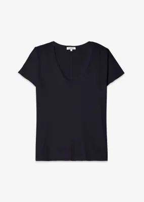 Supima Cotton V Neck Tee