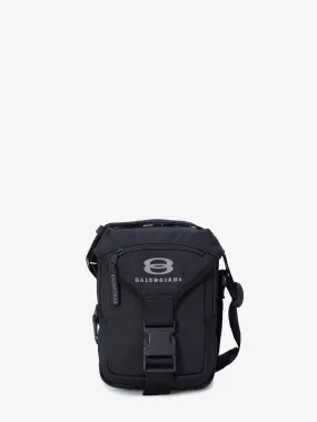 UNITY SHOULDER BAG IN BLACK NYLON