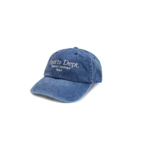 Vice 84 'Sports Dept' Vintage Washed Cap - Denim