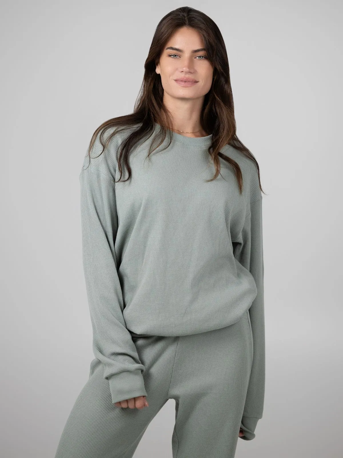 Waffle Lounge Relaxed Sweatpants