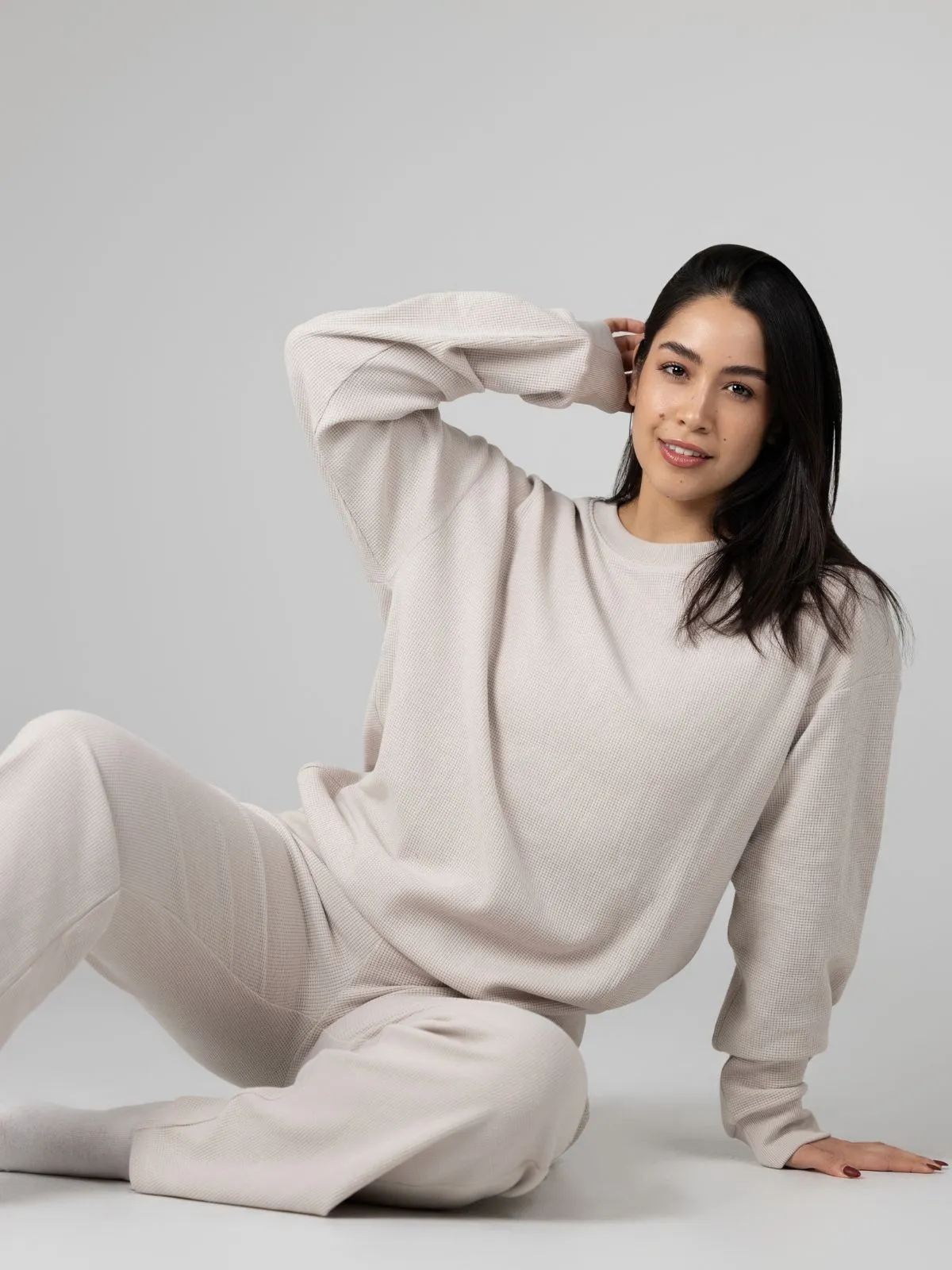 Waffle Lounge Relaxed Sweatpants