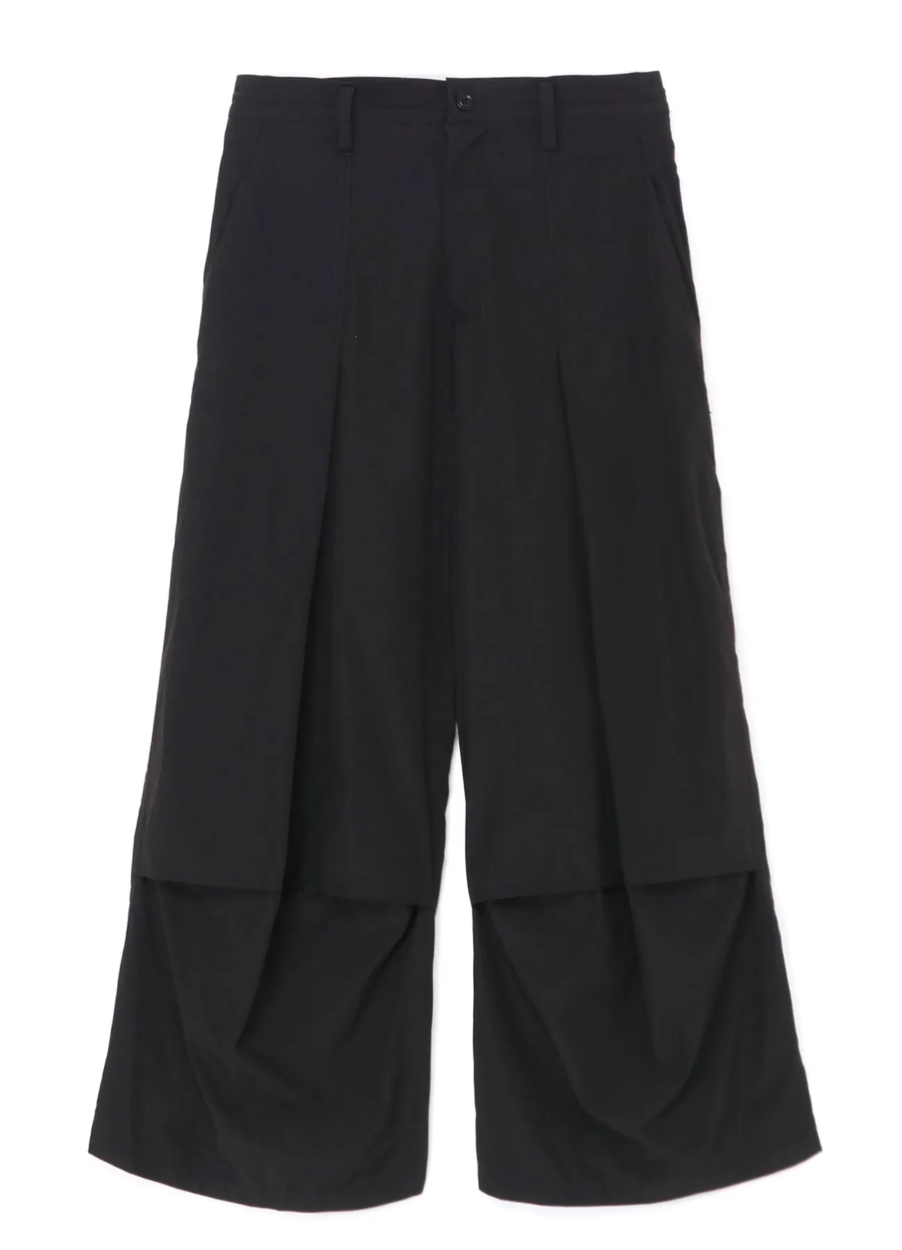 WIDE LEG PLEATED PANTS