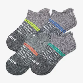 Women's Double Stripe Ankle Sock 4-Pack