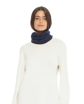 Women's Pure Cashmere Collar Scarf Blue