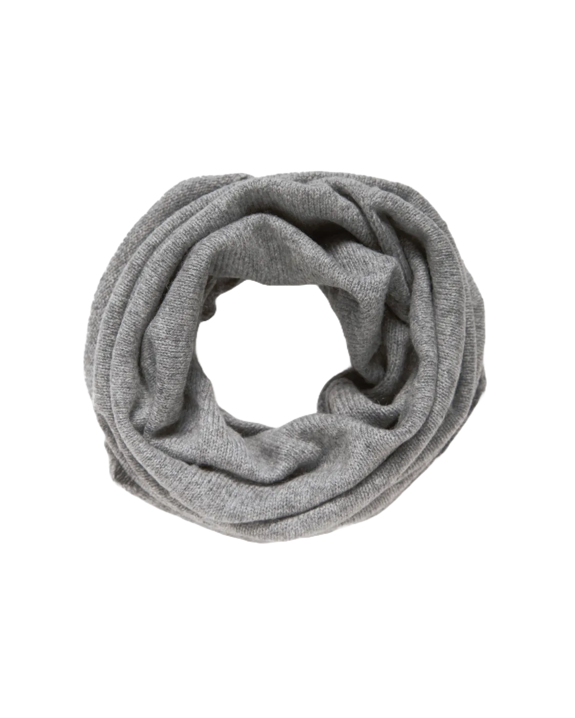 Women's Pure Cashmere Collar Scarf Medium Grey